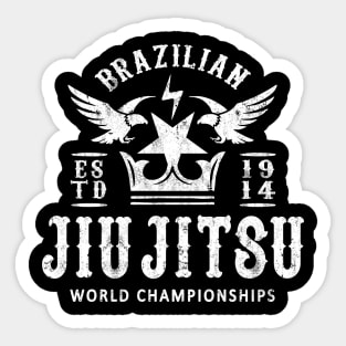 JIU JITSU - BRAZILIAN JIU JITSU WORLD CHAMPIONSHIPS Sticker